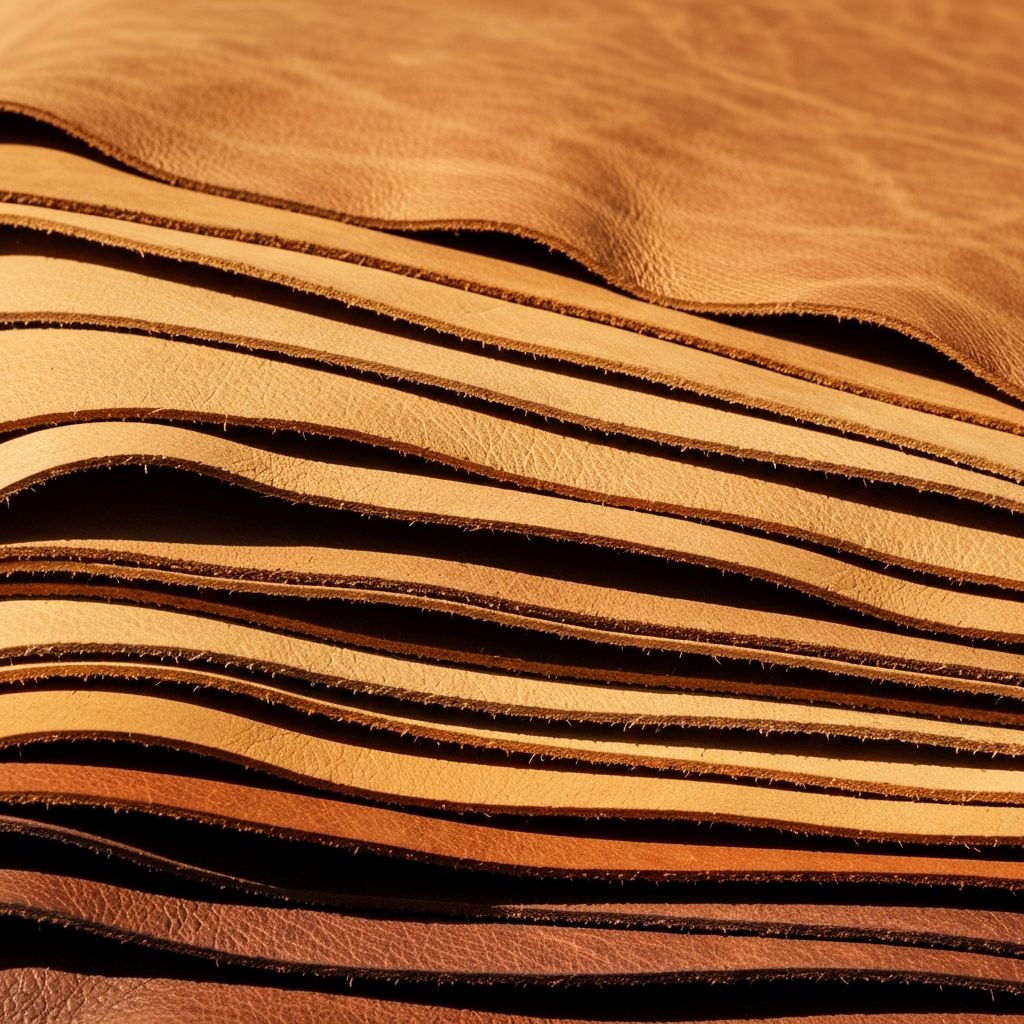 Cuirs pleine fleur de nos tanneries partenaires